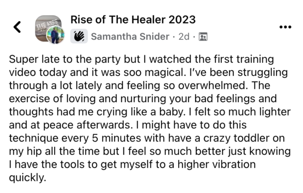 Raving Review of Rise Of The Healer By Sam Snider