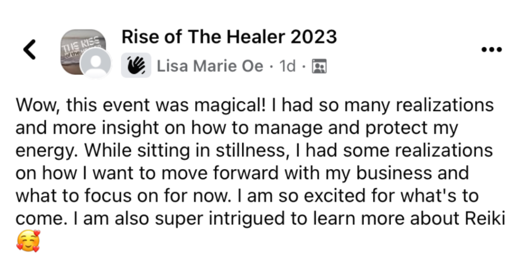 Raving Review of Rise Of The Healer By Lisa Marie